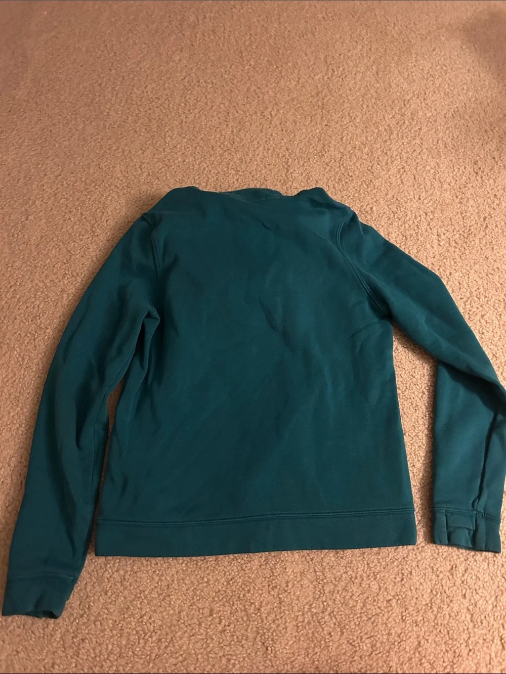 Girls Dark tealish green Nike hooded sweatshirt